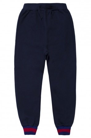 Elasticated cuffs sweatpants, zdjęcie 1 Elasticated cuffs sweatpants od Gucci Kids